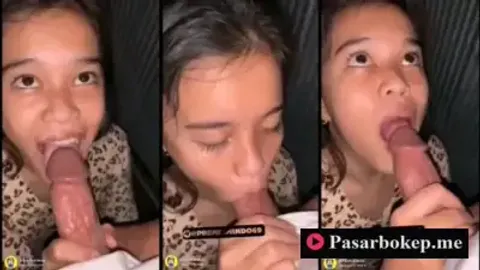 Bokep Indo ABG Diajarin Nyepong