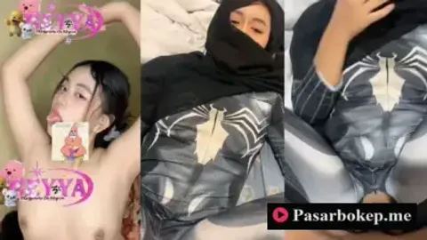 Bokep Indo Geyya Maymortis Pake Hijab dan Kostum Spiderman HOT