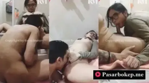 Bokep Indo Kelas Malam Kakak Cantik Kacamata di Ewe di Toilet