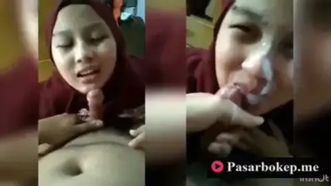 Bokep Indo Sensasi Jilbab Blowjob Crot Di Muka